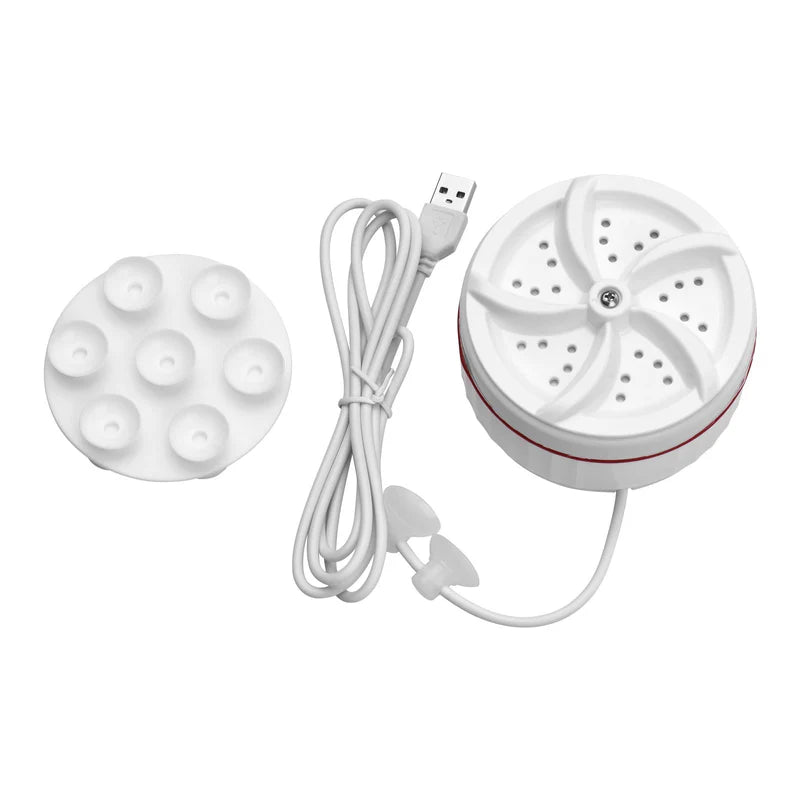 2 in 1 Mini Washing Machine  1 غسالة صغيرة محمولة 2 في