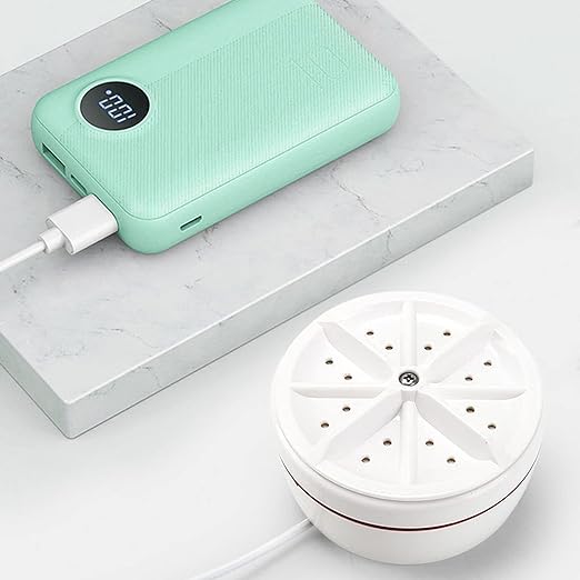 2 in 1 Mini Washing Machine  1 غسالة صغيرة محمولة 2 في