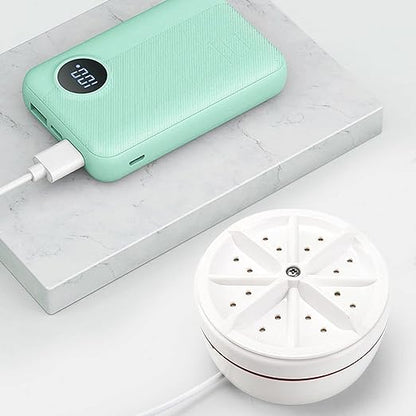 2 in 1 Mini Washing Machine  1 غسالة صغيرة محمولة 2 في