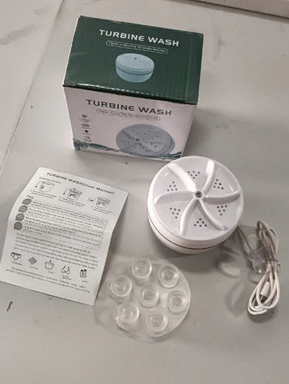 2 in 1 Mini Washing Machine  1 غسالة صغيرة محمولة 2 في