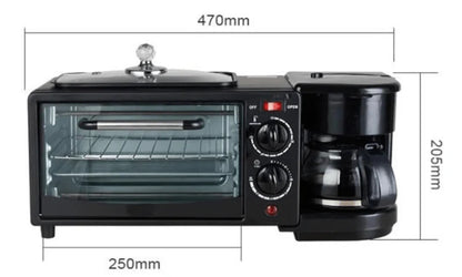 3 in 1 Breakfast Machine 1 آلة تحضير الإفطار 3 في