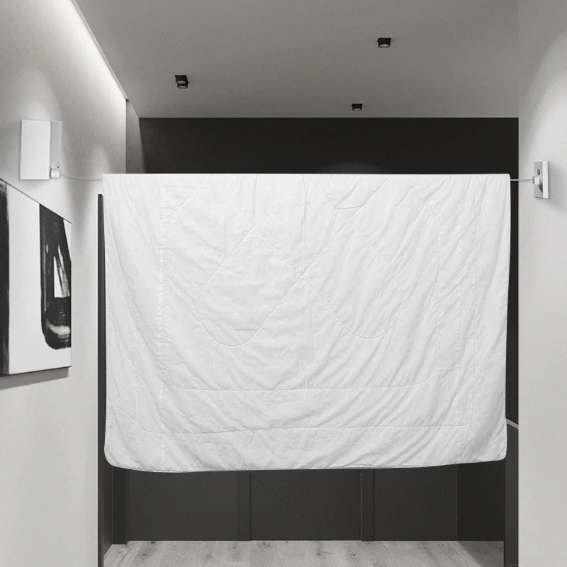 Telescopic Clothesline Clothes Drying Rope حبل غسيل قابل للسحب 👕✨