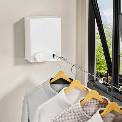 Telescopic Clothesline Clothes Drying Rope حبل غسيل قابل للسحب 👕✨