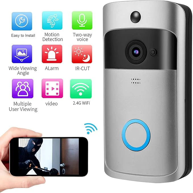 Wireless Video Doorbell جرس باب ذكي لاسلكي بكاميرا